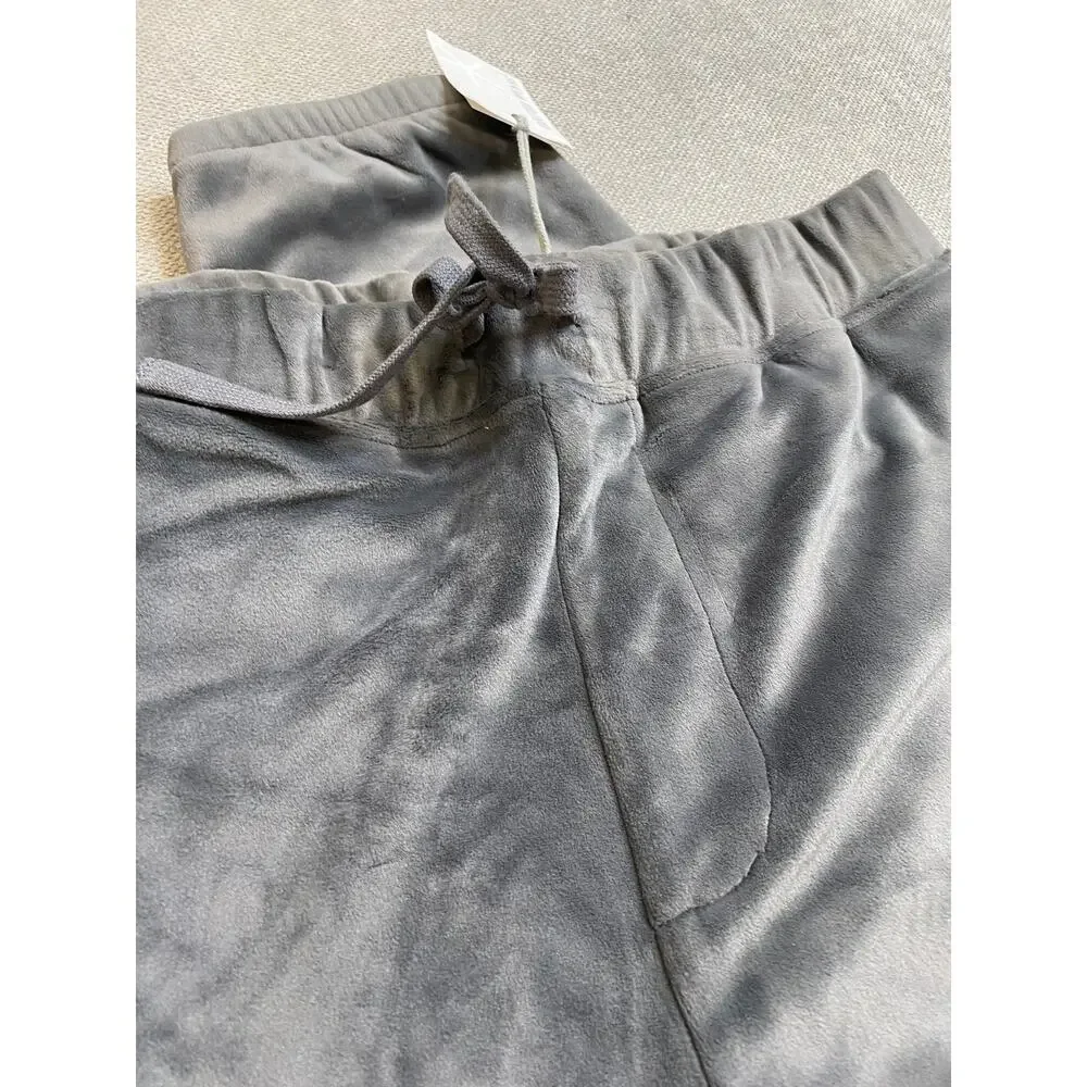 Barefoot Dreams Men's Luxechic Joggers, Carbon Gray, Medium 148$ NWT